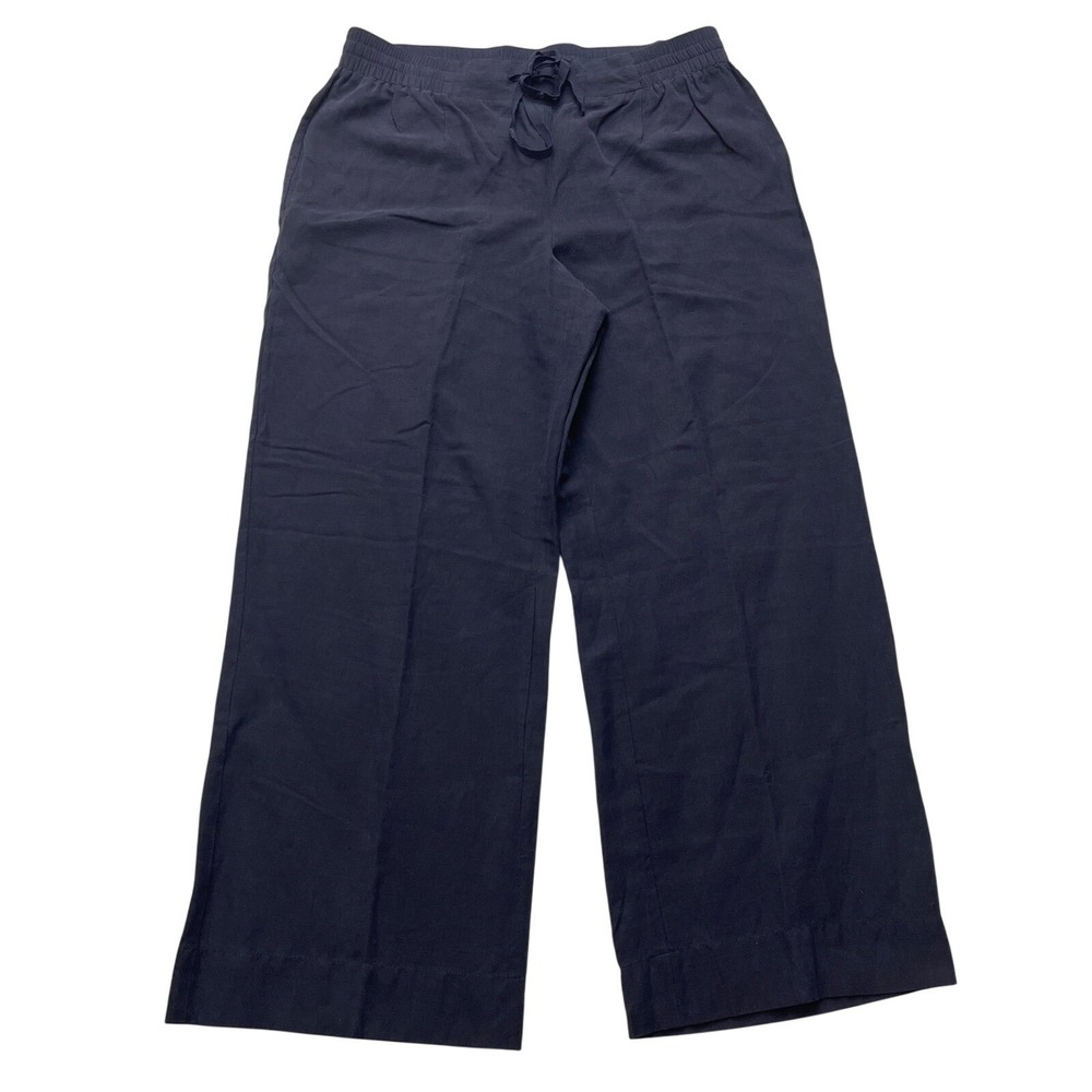 Coldwater Creek Wide Leg Pants in Navy